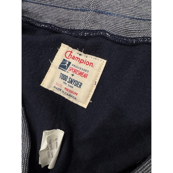 TODD SNYDER x CHAMPION Joggers Cargo Men's Size M, rare color! - Picture 4 of 7